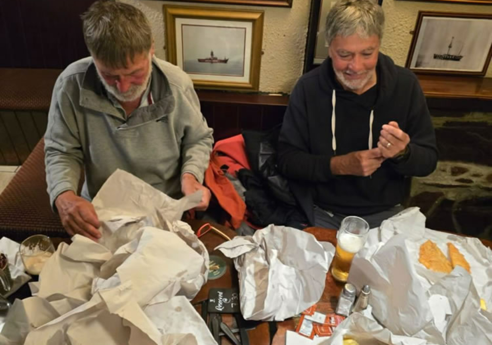 Des Fish and Chips, tiens !