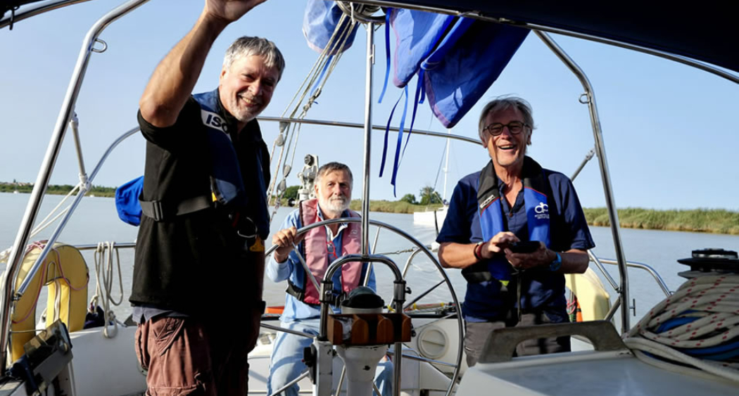 Bon moral en descendant la Charente