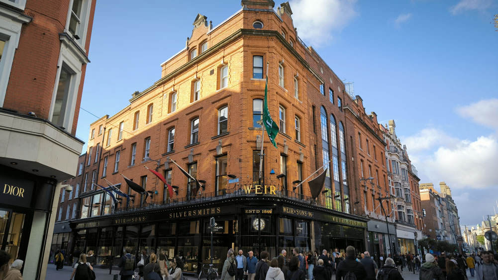 Dublin, a busy city