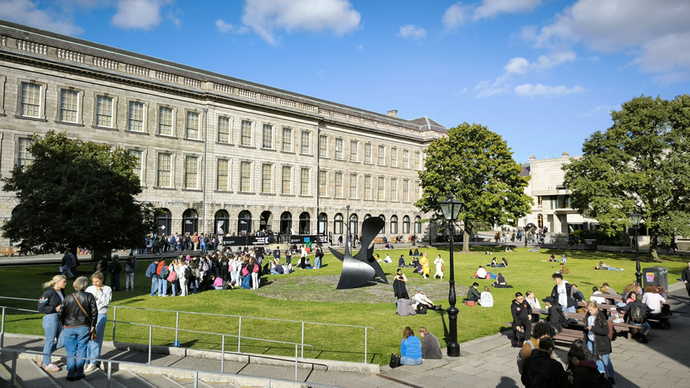 Dublin, le Trinity College