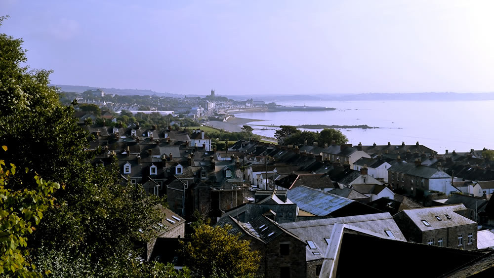 Ouvert sur la baie de Penzance
