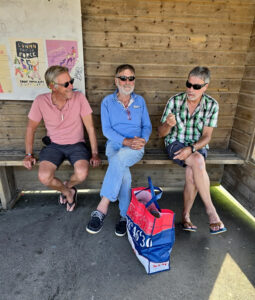 Waiting for the bus