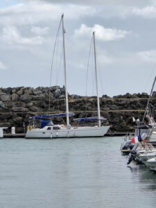 Paradox still at the visitors pontoon