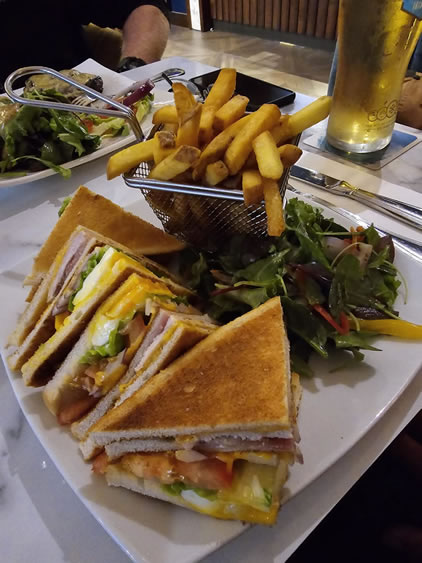 Or sandwiches, at the Malahide Castle